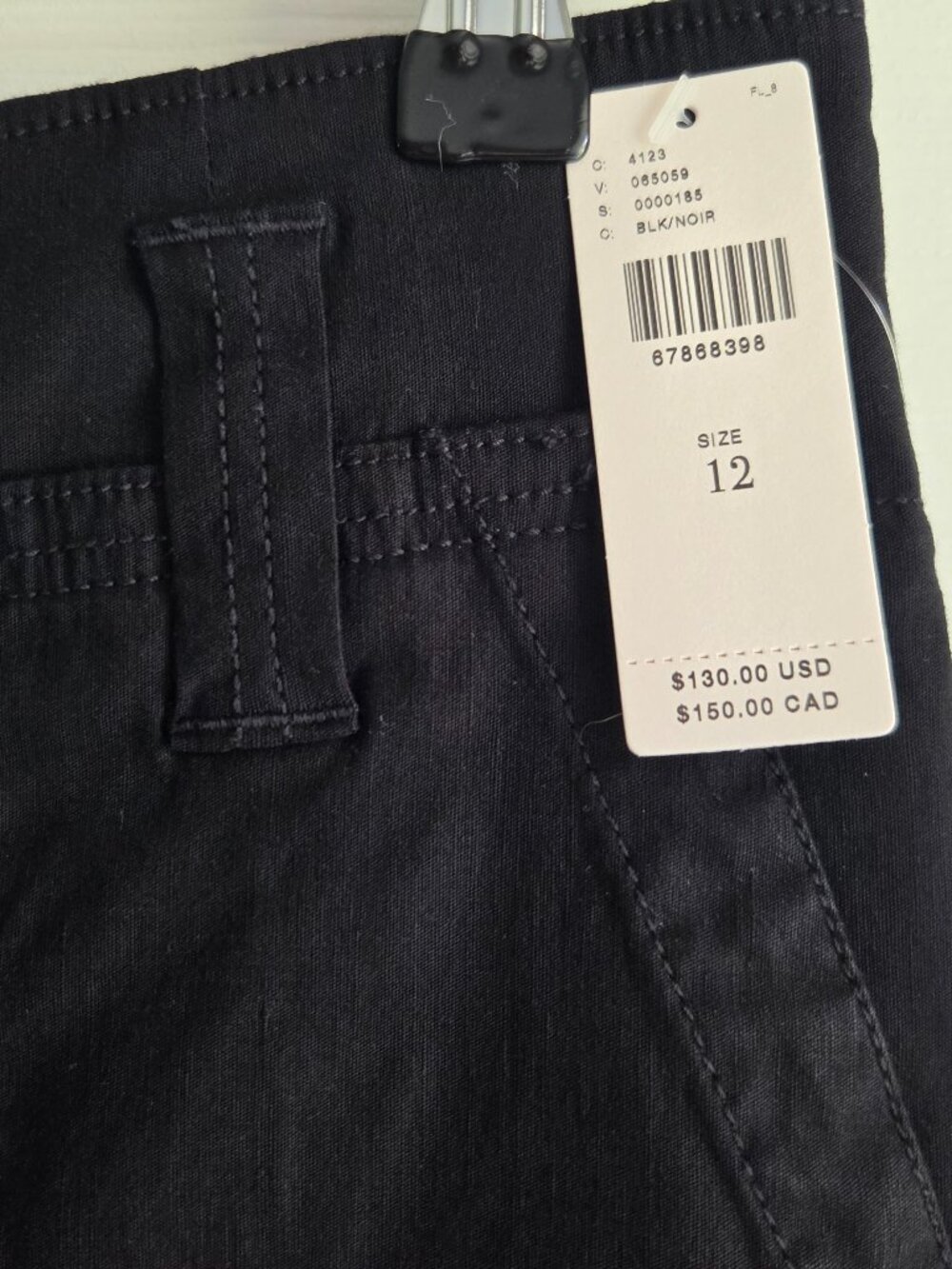 Anthropologie - Maeve - Naomi - Magic Fabric pants - NWT - size 12 - black